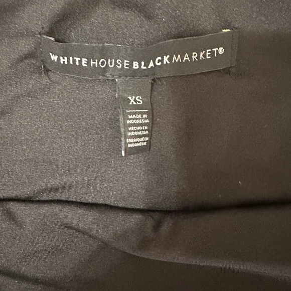 White House Black Market Wrap Scoop Neck Dress Size XS - Picture 8 of 9
